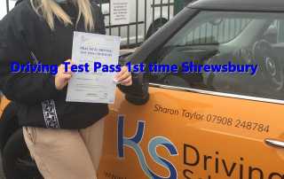 Well done to Emily who passed her test 1st time