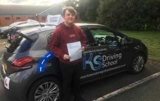 Congratulations to Jay on passing