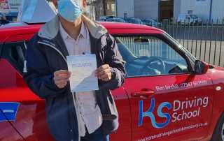 Amjith passed 1st time