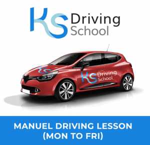 Manuel Driving Lesson (Mon to Fri)