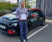 Lovely day Passing ADI Badge