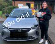 Driving Test Telford October Rain
