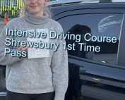 Intensive Driving Course Shrewsbury 1st Time Pass