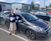 Fantastic news, Cerys Thayer has passed her driving test