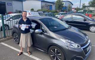 Fantastic news, Cerys Thayer has passed her driving test