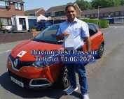 Driving Test Pass in Telford (