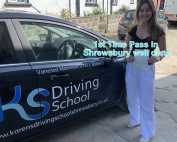Well done Amy Jones on Passing your Driving Test 1st