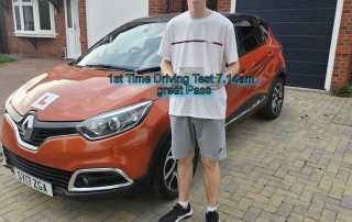 Early morning Test Pass Telford K S Driving School