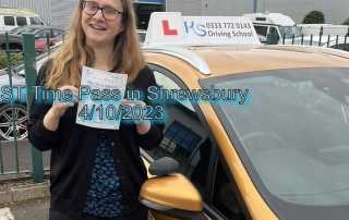 Automatic Driving Test Pass in Shrewsbury 1st Time