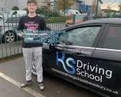 Congratulations to Nathan Farmer who passed his Driving Test in Shrewsbury