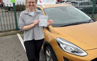 Well deserved Driving Test Pass in Shrewsbury