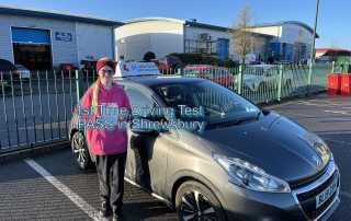 Driving Test Pass in Shrewsbury 1st Time Pass