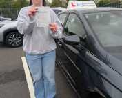 1st Time Driving Test Pass in Shrewsbury for Emily