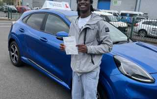Driving Test Pass in Shrewsbury15th April 2025