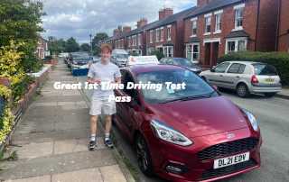 Brilliant 1st time pass today for Harry Davenport