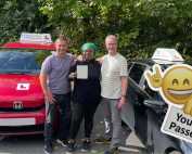 Team work and a Great Driving Test Pass