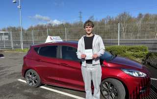 Congratulations to Harry Crowe Passing his Driving Test in Shrewsbury